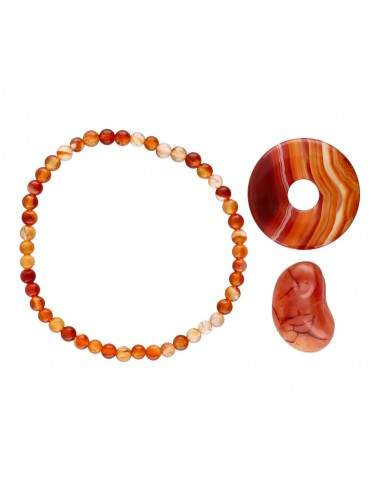 Coffret Léo Zodiaque - Cornaline