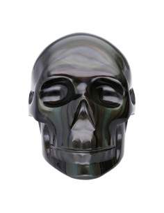 Calavera de Obsidiana Arcoíris