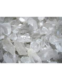 pointes petit rugueux de Quartz blanc
