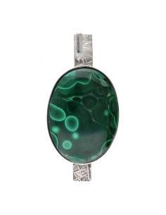 Pendentif Malachite en...