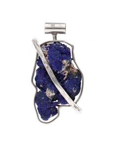 Pendentif Azurite en argent...