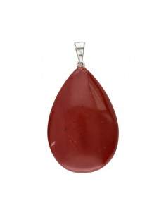 Pendentif goutte en jaspe...