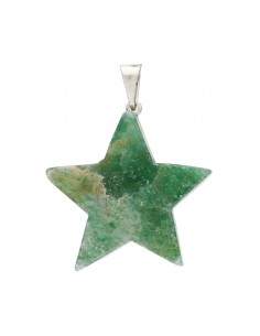 Pendentif étoile en aventurine