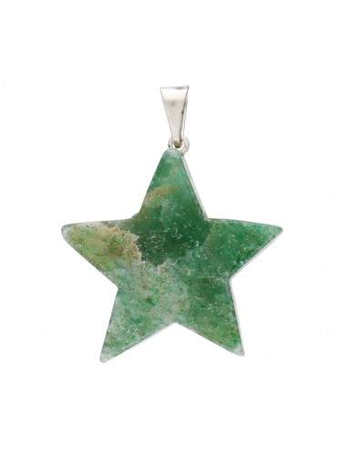 Pendentif étoile en aventurine
