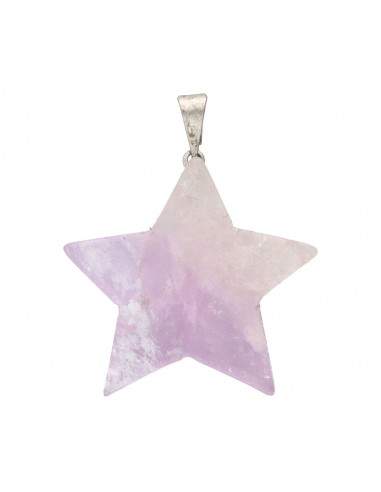 Pendentif étoile en améthyste