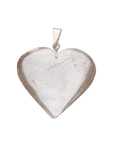 Smoky Quartz Heart Pendant