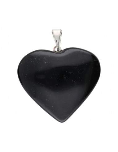 Pingente cardíaco obsidiano