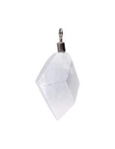 Selenite Rhombus Pendant 2