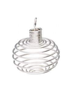 Small Silver Plated Cage... 2
