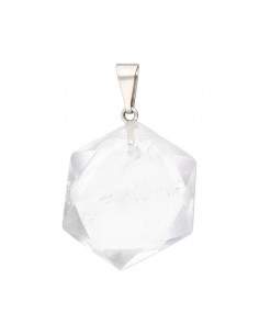 White Quartz Pendant with...