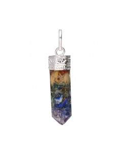 Resin Tip with Chakras Pendant