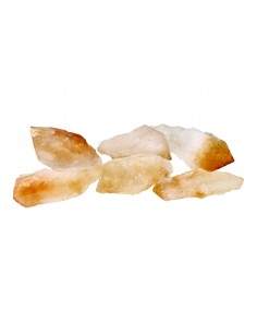 Small Heated Citrine Bits