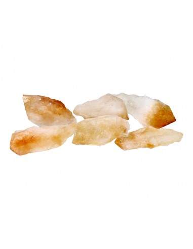 Small Heated Citrine Bits