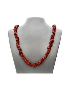Collar Chip de Jaspe Rojo
