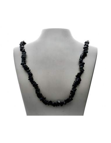 Colar de lascas de obsidiana