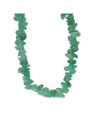 Collar Chip de Cuarzo Verde - Aventurina