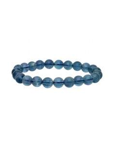 Bracelet de Fluorite bleue 8mm