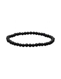 Pulseira de obsidiana 4mm