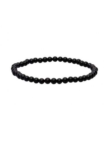 Pulseira de obsidiana 4mm