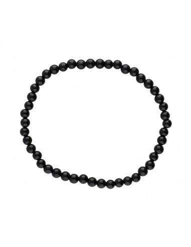 Pulseira de obsidiana 4mm