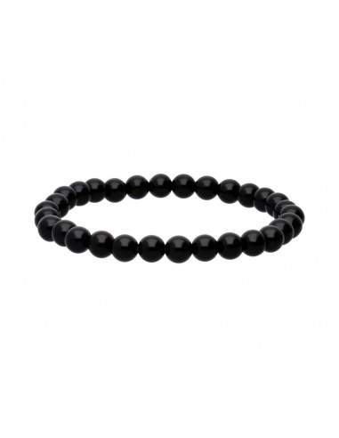 Bracelet d'obsidienne 6mm