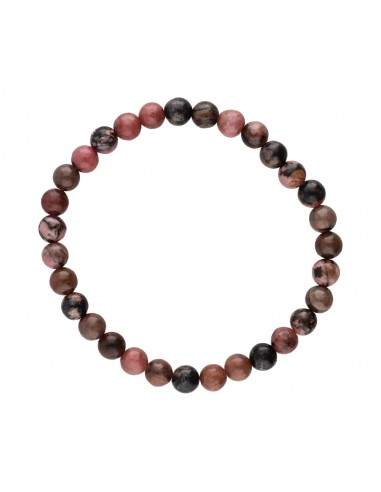 Bracelet de rhodonite 6mm