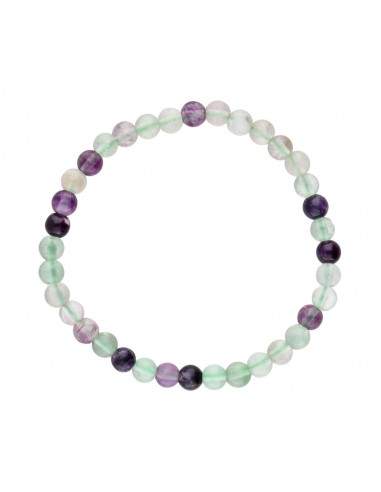 Fluorita arco-íris infantil Pulseira 4mm