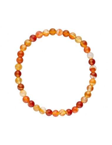 Pulsera Infantil de Cornalina 4mm