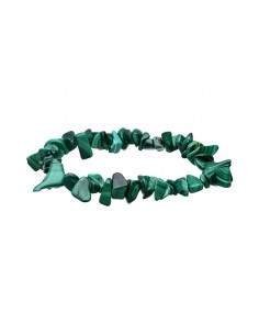 Pulseira de chips de malaquite