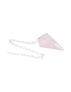 Pêndulo de quartzo rosa... 2