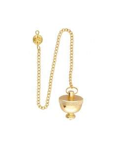 Pendule en bronze noisette...