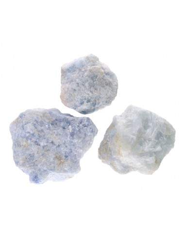 Calcite bleue brute moyenne