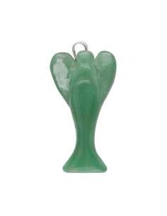Green Quartz Angel Pendant