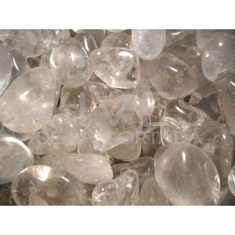 Galets blancs naturels de taille moyenne Quartz Extra Quality