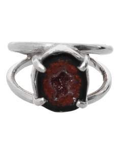 Agate Geoduck Ring in 925... 2