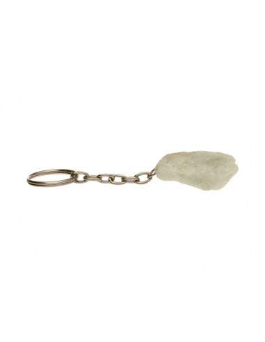 Rough Aquamarine Key Ring