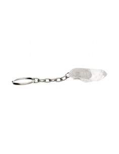 Quartz Key Ring Rough Point 2