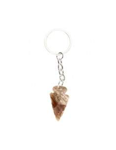 Flint Arrowhead Key Chain