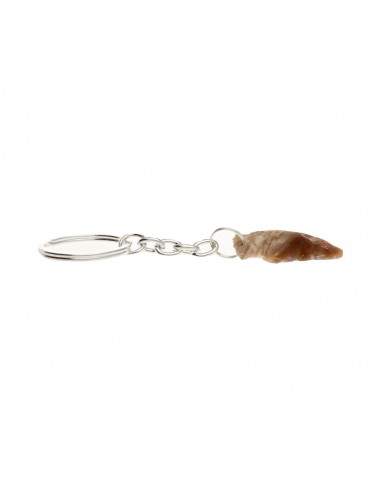Flint Arrowhead Key Chain