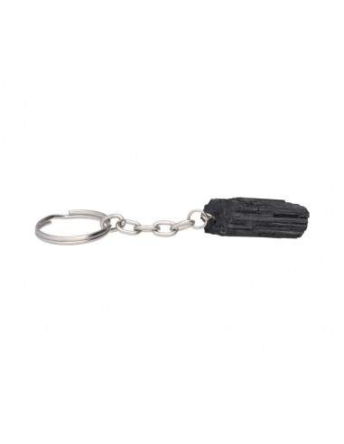 Porte-clés en tourmaline noire