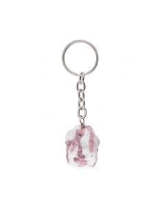 Pink Tourmaline Keychain