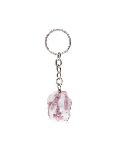 Llavero de Turmalina Rosa