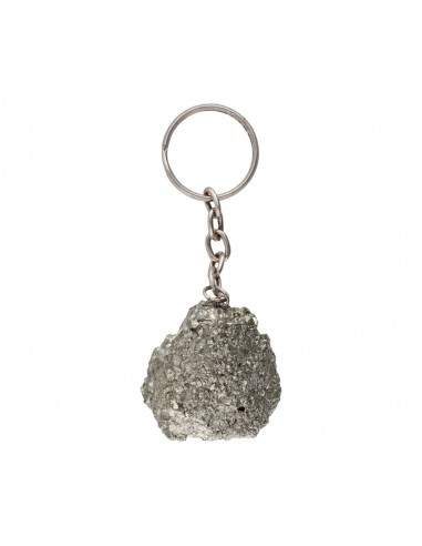 Spark Pyrite Key Ring