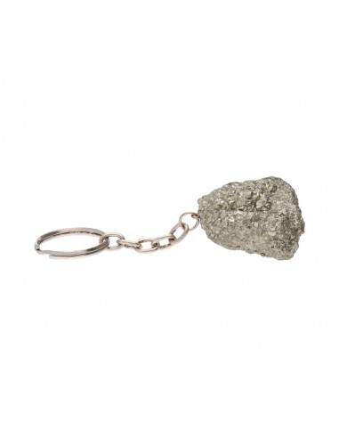 Porte-clés en pyrite étincelle