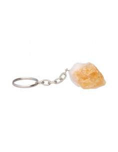 Porte-clés en citrine chauffée 2
