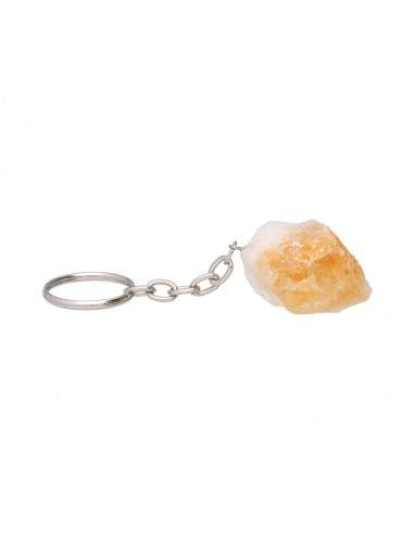 Porte-clés en citrine chauffée