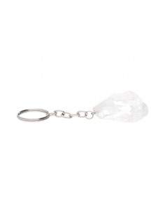 Rough Quartz Key Ring 2