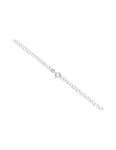 Corrente Redonda 70cm (C42) - Prata...