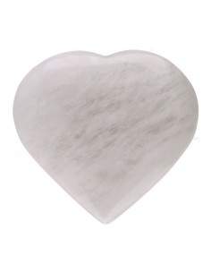 Milky Quartz Heart
