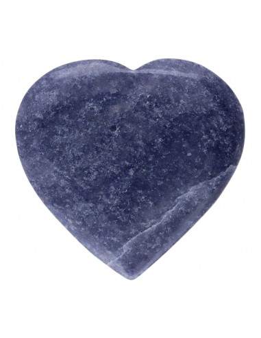 Blue Quartz Heart